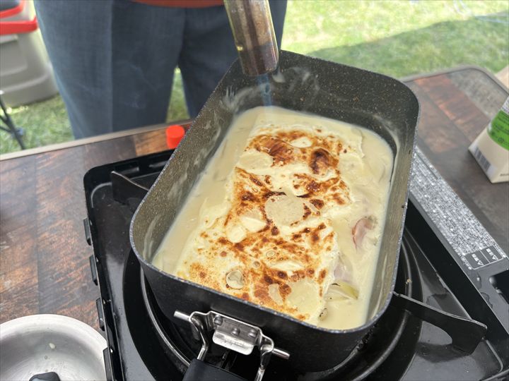 d+おうちキャンプ炊飯セット メスティン グラタン